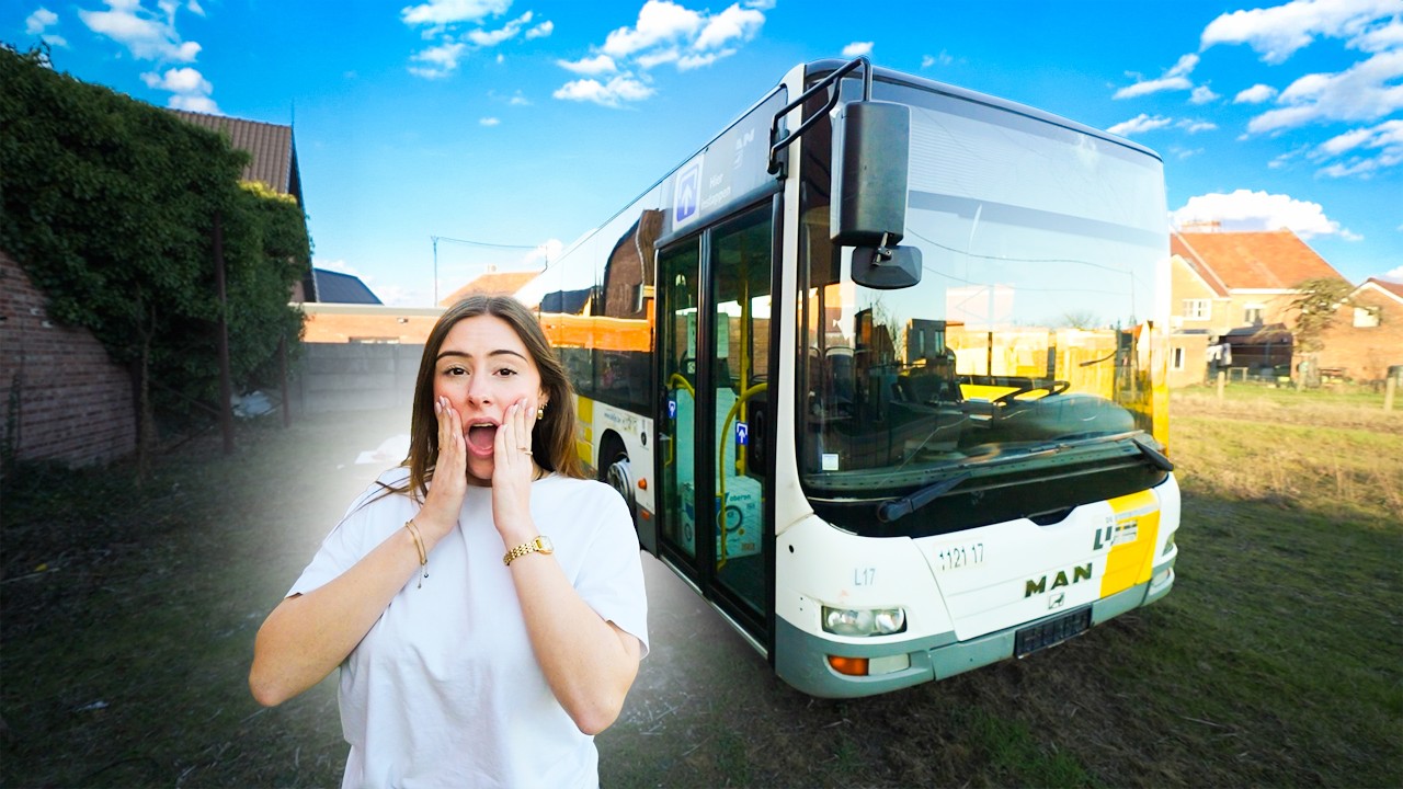 WE HEBBEN EEN LEK IN DE BUS! 😩 #1042