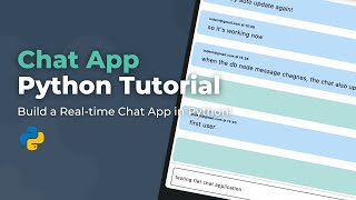 Chat Application in Python (Beginners)