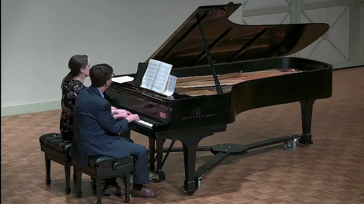 Steven and Anne Graff play Dvorak's Slavonic Dance...