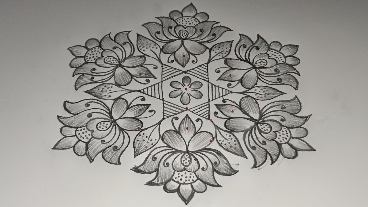 Sankranthi special rangoli design 🌺 Pongal rangoli design 🌺 latest rangoli design 🌺 simple 🌺