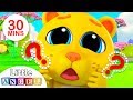 Where is my Lion ROAR?, 5 Little Monkeys Jumping on the Bed  + More Nursery Rhymes by Little Angel