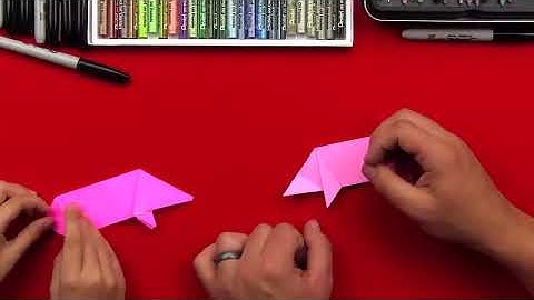 How To Fold An Origami Pig