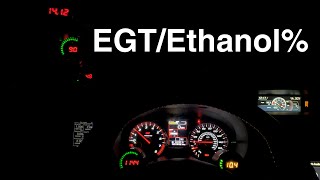 Installing The AEM EGT and Innovate Ethanol Gauge On The STI
