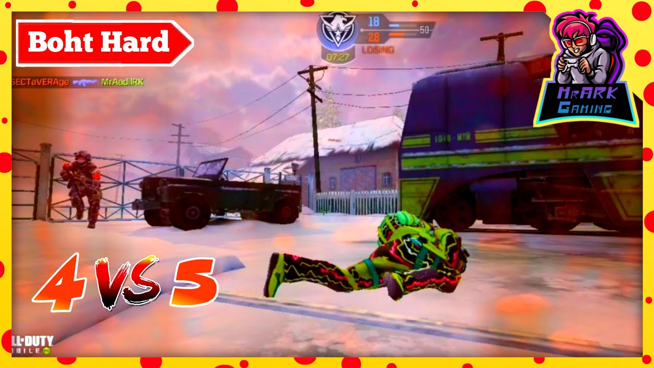 We Were 4 and They Were 5 | COD Mobile | MrARK Gaming