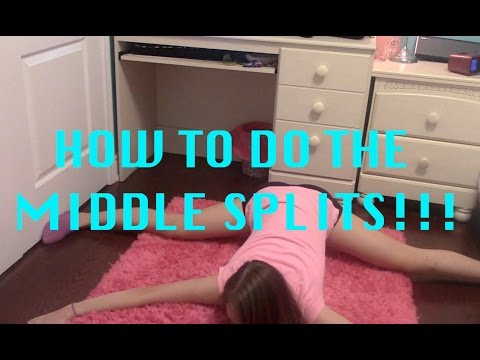 Middle splits and back bends flexibility stretching pra ...