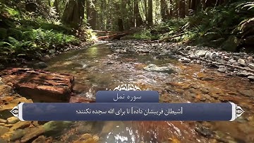 داستان سليمان عليه السلام - آيه 15 تا 44 سوره نحل