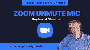 Zoom: How To Unmute Audio Temporarily