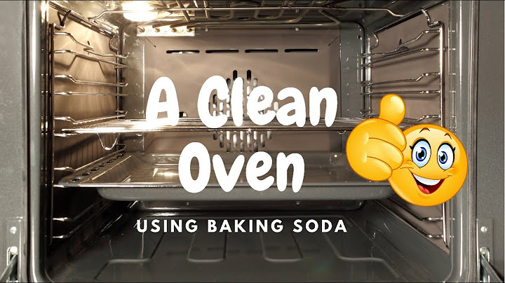 Sparkling Clean Oven ✨- No chemicals