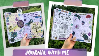 Journal with me | Relaxing creative journaling video | The Journal Club