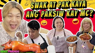 LECHON SA PASKO, PAKSIW SA NEW YEAR (APPROVED BA NI MC?) | BEKS FRIENDS | MC MUAH