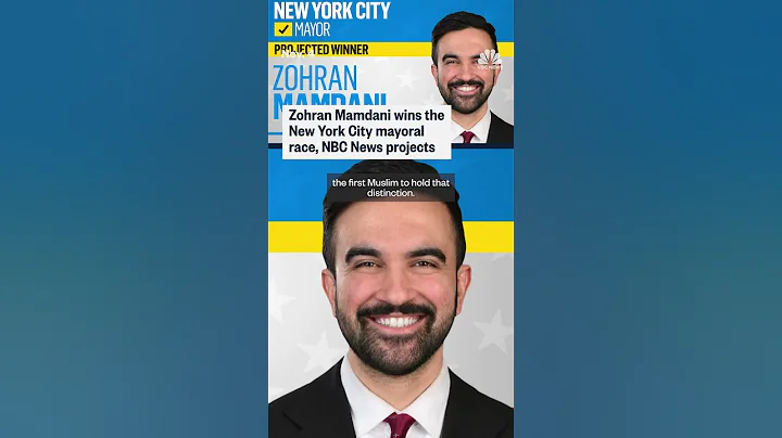 Zohran Mamdani wins the New York City mayoral race, NBC News projects