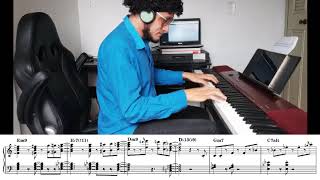 ONE NOTE SAMBA Fragment - Impro Piano