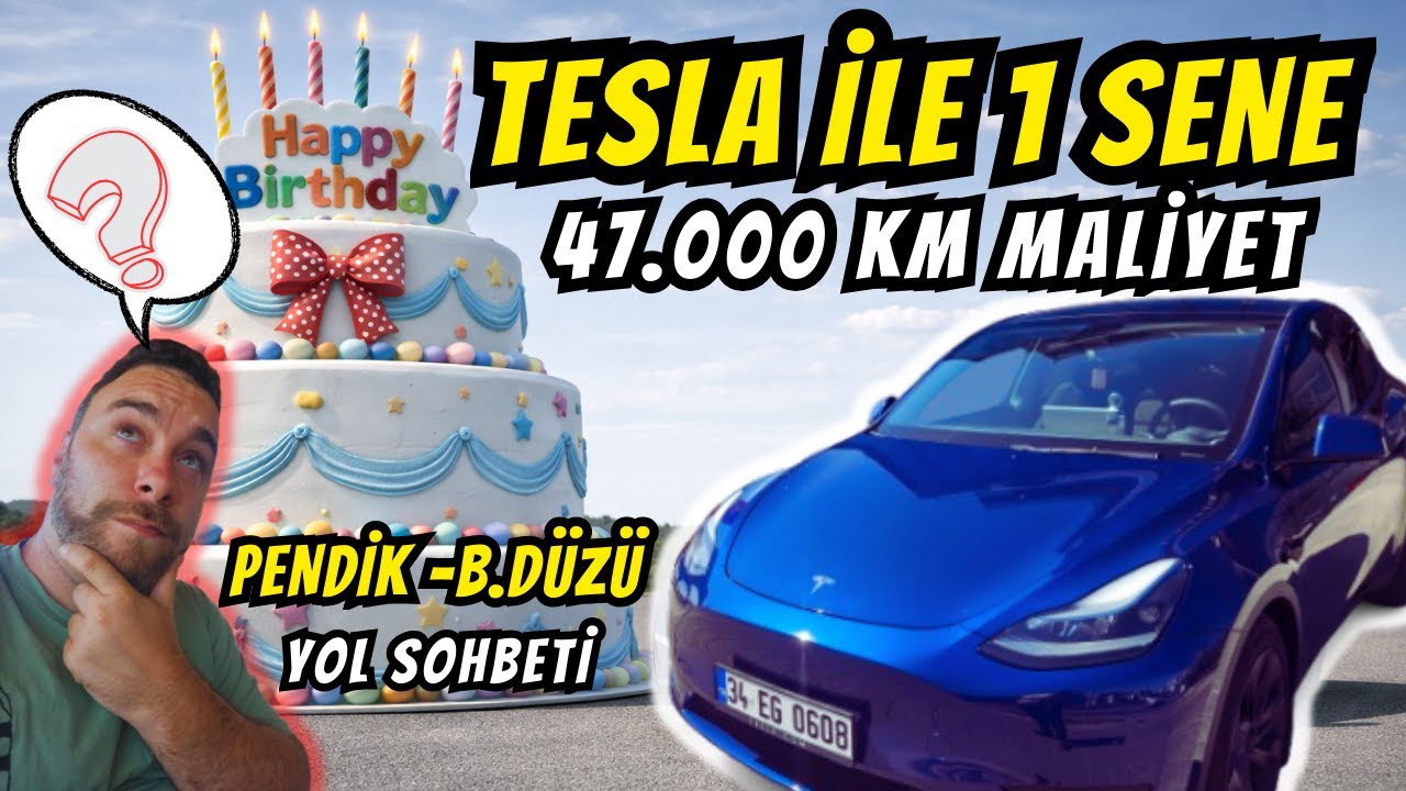 Tesla Model Y ile 1 Yıl & 47.000 km | Gerçek Maliyetler, Kâr mı Zarar mı?