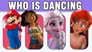 Guess Disney Who's Dancing - Princess, Elsa, Rapunzel,Anna,Belle | Disney Quiz