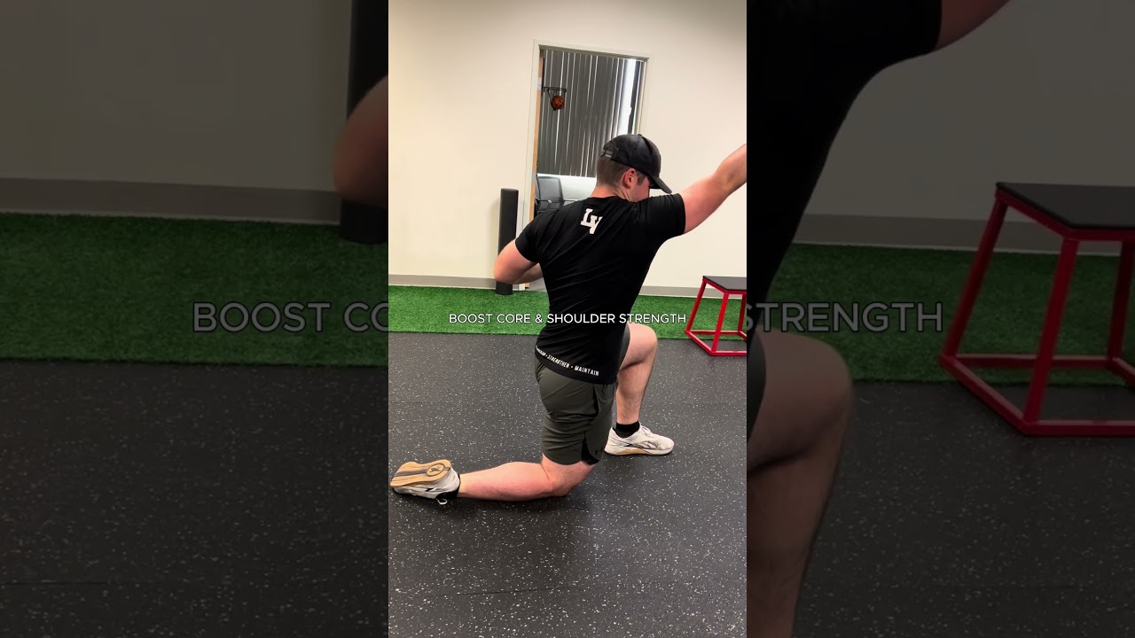 Half-Kneeling Reach & Rotate