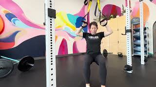 TRX Eccentric Pull ups