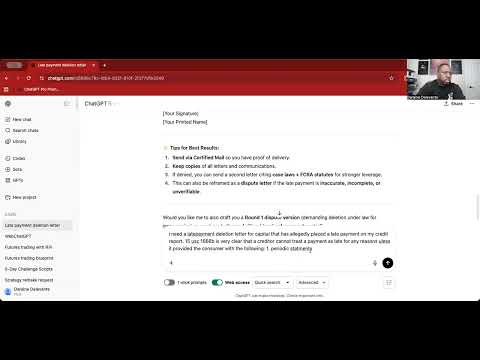 How to Use AI to Delete LatePayment 😱