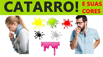 O que a cor do catarro significa?