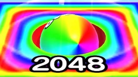 BALL RUN 2048  - All  Levels Gameplay IOS  (Part 57).