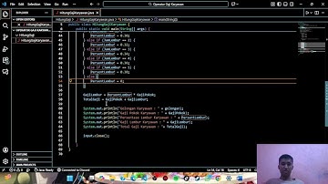 Tugas 2 Algoritma Dan Pemrograman Reivank Armi Menghitung Gaji Karyawan #universitasterbuka