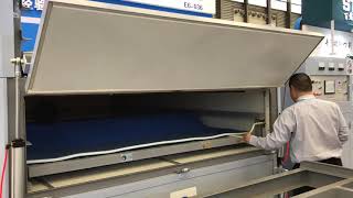 bent glass  laminating with EVA film