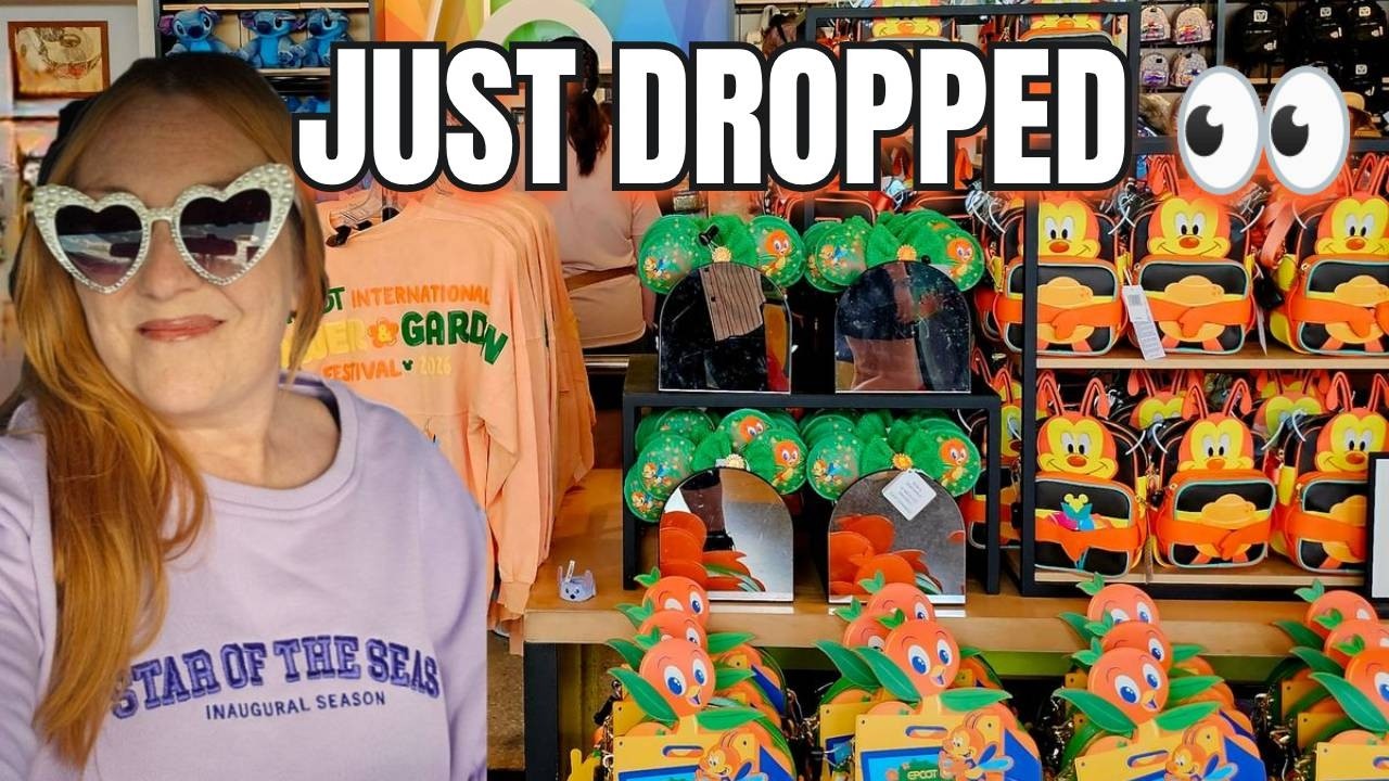 EPCOT Flower & Garden 2026 Opening Day 🌸 Full Merch Tour W/PRICES | Food, Test Track & Orange Bird!