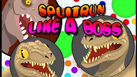 Splitrunning like a BOSS in Agar.io // Agario Splitrun Gameplay // Lobby Takeover