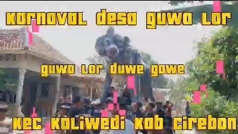 Acara maulid nabi desa guwa lor kec kaliwedi kab cirebon