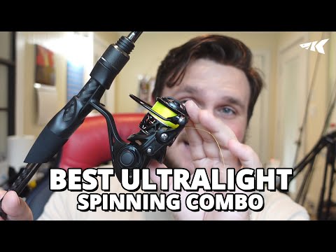 KastKing Best Ultralight Spinning Rod & Reel Combo