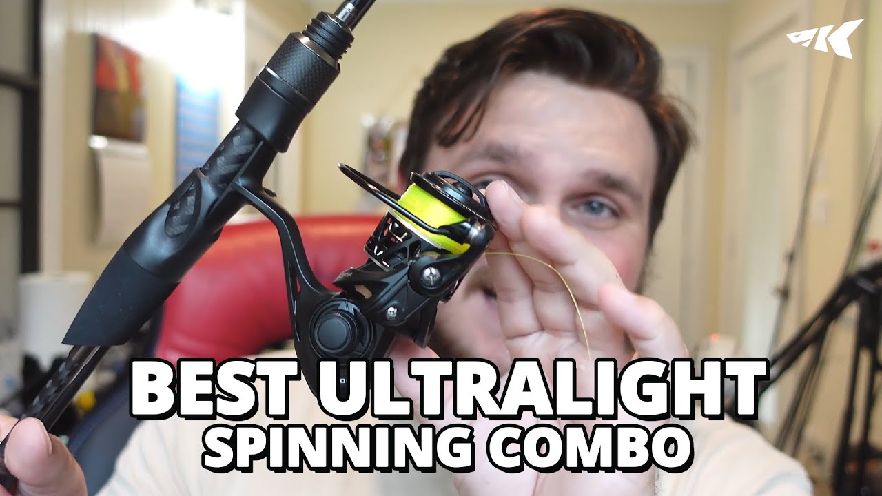 KastKing Best Ultralight Spinning Rod & Reel Combo