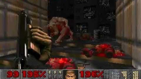 [fps|1993] DooM : MAP E1M3 "Toxin Refinery" (no source-port!)