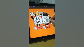 How to create sticker stroke in procreate