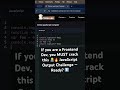 ⚡ JavaScript Output Challenge – Day 3 🚀💡 | Are You Smarter Than an Interviewer? 😎 2025