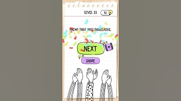 Brain Test Level:33 walkthrough