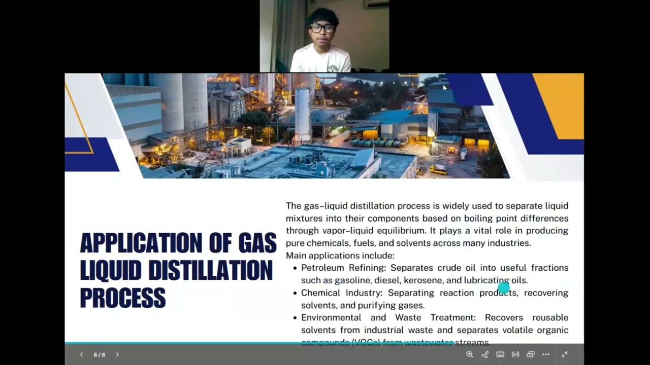 Gas-Liquid Separation Process via Distillation - DDWT3323 Project