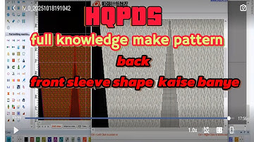Knitting Tutorial for Bigganer | Intarsia design pattern | hqpds | crochet 