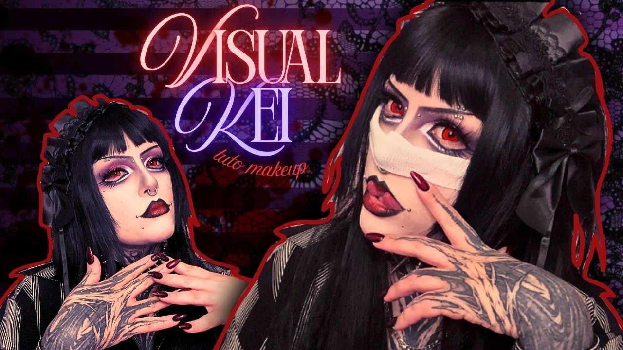 VISUAL KEI Tuto Makeup ♥