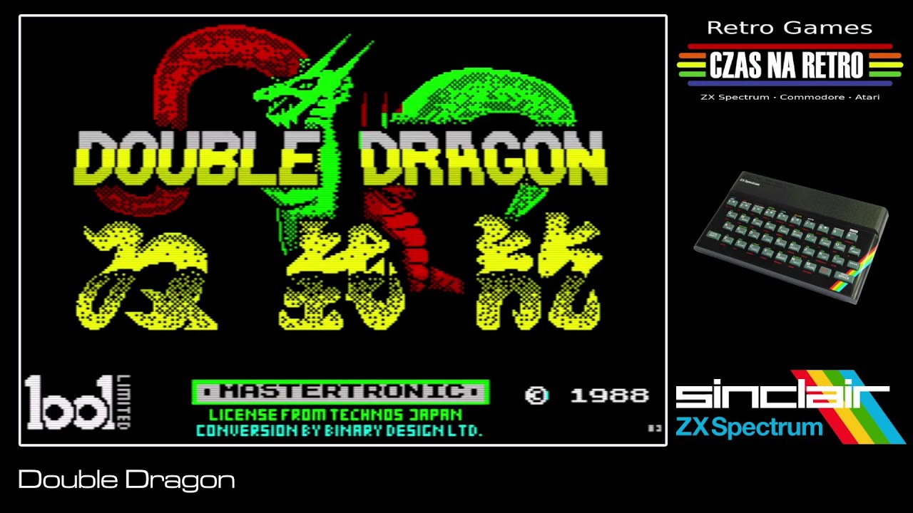 Double Dragon (1989) - ZX Spectrum - YouTube