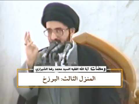 كيف تكون الحياة في البرزخ لآية الله السيد محمد رضا الشيرازي
