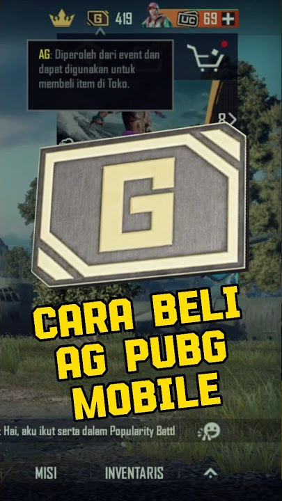 CARA BELI AG PUBG MOBILE #shorts #pubgmobile