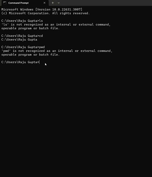 How to clear the screen on the command prompt (CMD) . Learn Somethings ...