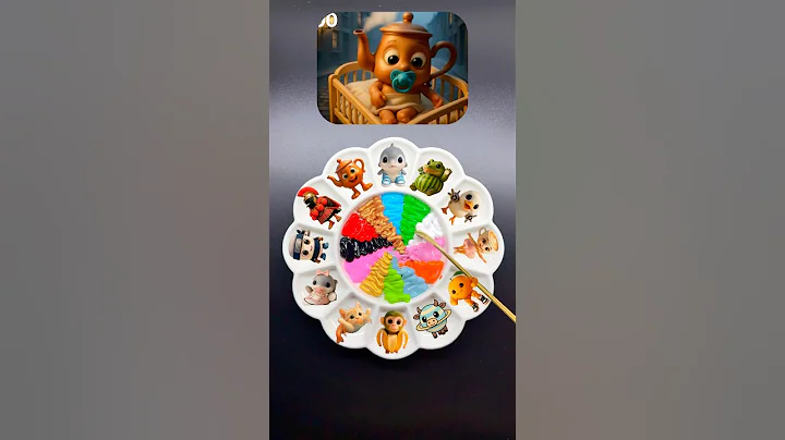 💖Color Mixing | Guess the Final Color #satisfying #colors #colormixing #art #mix