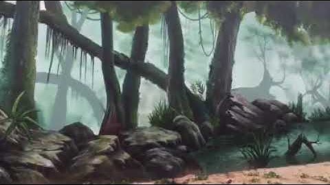 Vẽ tranh tường phong cảnh khu rừng nhiệt đới tại Hà Đông, Hà Nội – Wall painting T–Art Ha Noi Zalo 0