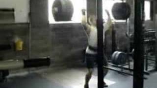 Jerk 315 x 3 reps