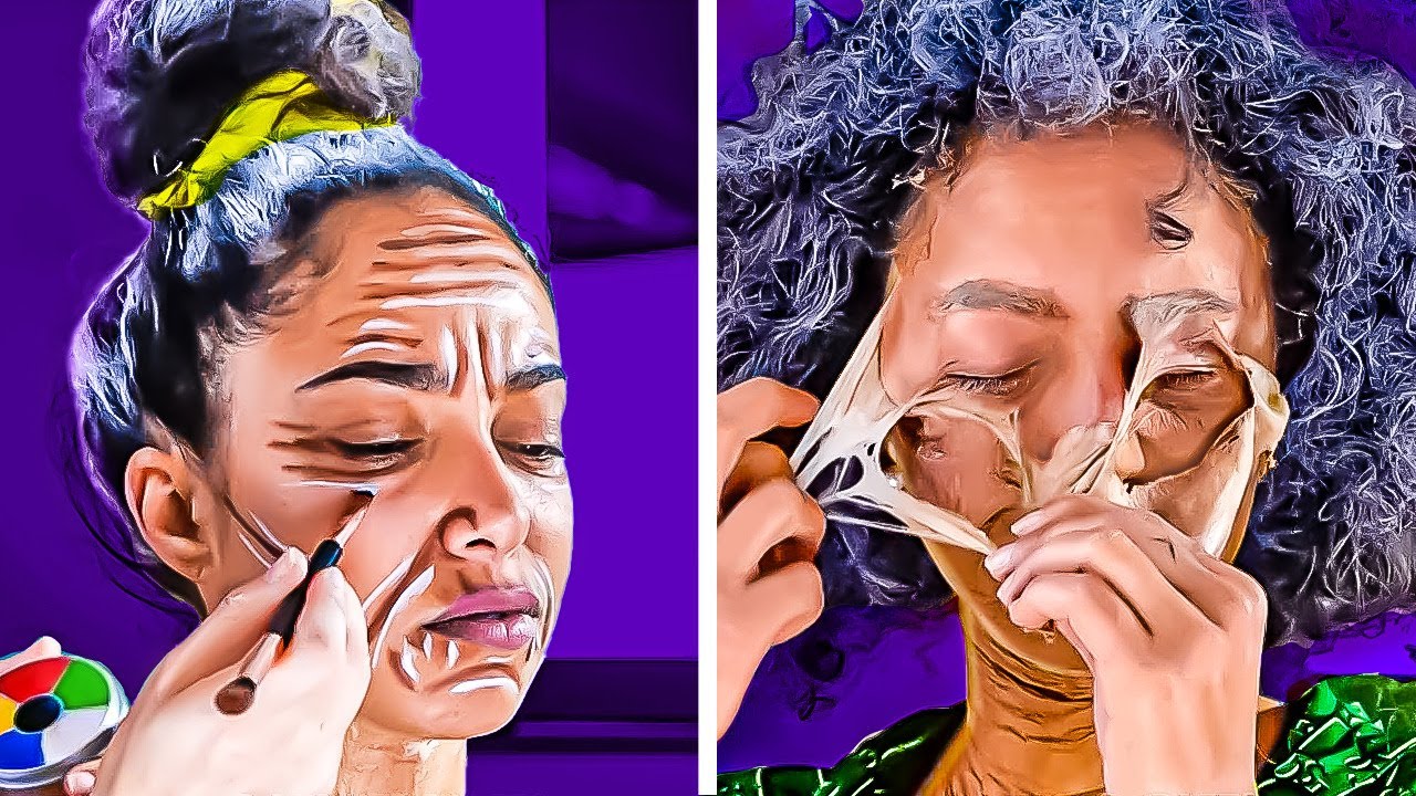 CRAZY MAKEUP TRANSFORMATIONS || HOW TO TURN AN ORDINARY PERSON INTO A WORK OF ART