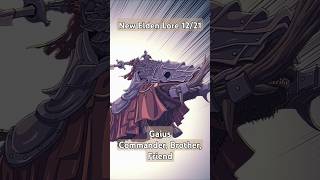 Commander Gaius Short #eldenringlore #eldenring #shadowoftheerdtree #gaming #lore #nightreign