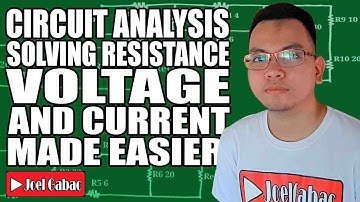 CIRCUIT ANALYSIS - SOLVING RESISTANCE VOLTAGE AND CURRENT MADE EASIER