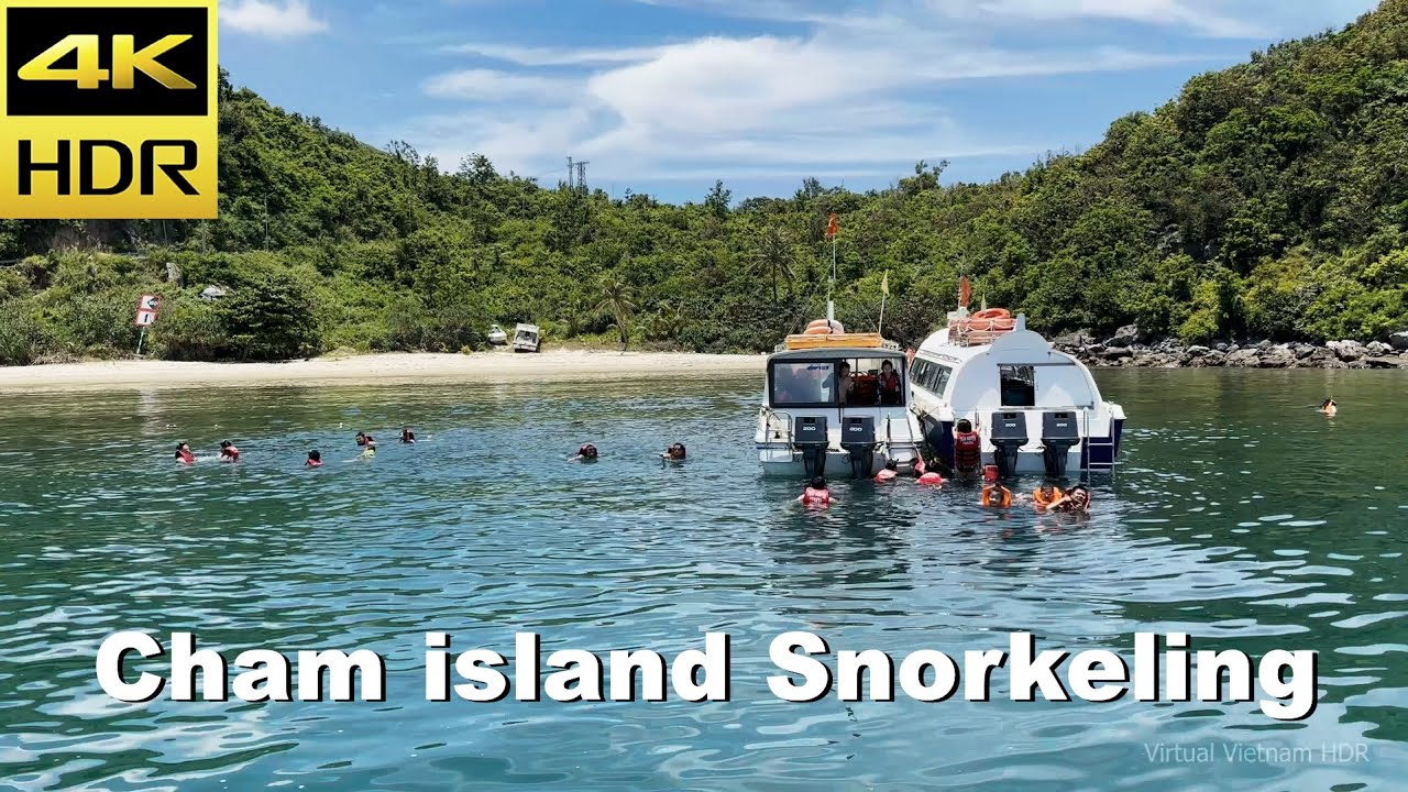 4K HDR Walking Tour Cham island Snorkeling in Hoi An Vietnam 2023 With Captions YouTube