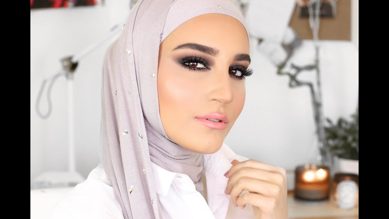 Dramatic look (Smashbox)  .. لوك عيون سموكي مع سماش بوكس