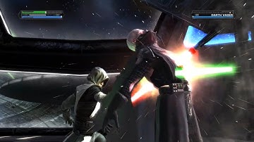 Star Wars: The Force Unleashed - Final Boss Fight + Dark Ending (Darth Vader) 1080p